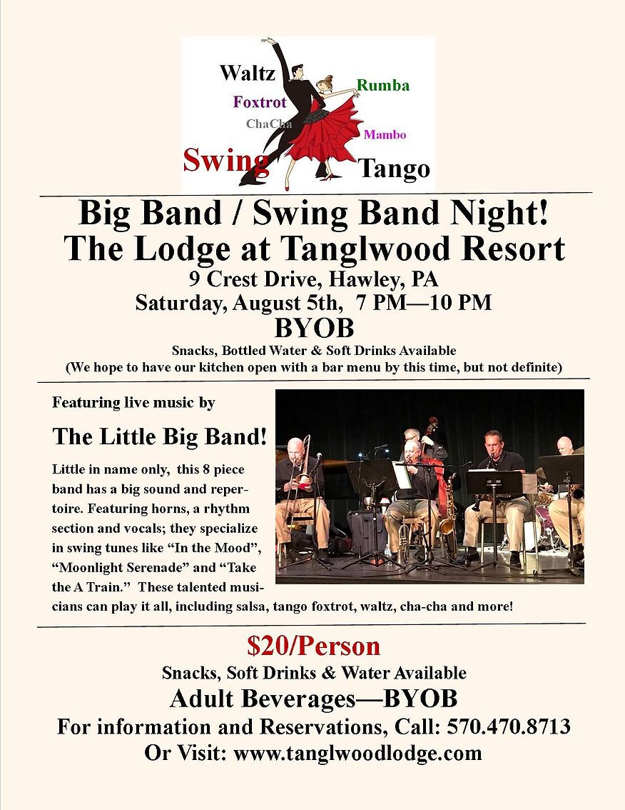 Moonlight Swing Band at Live at The Rudy Theatre, 31 December | Event in Selma | AllEvents