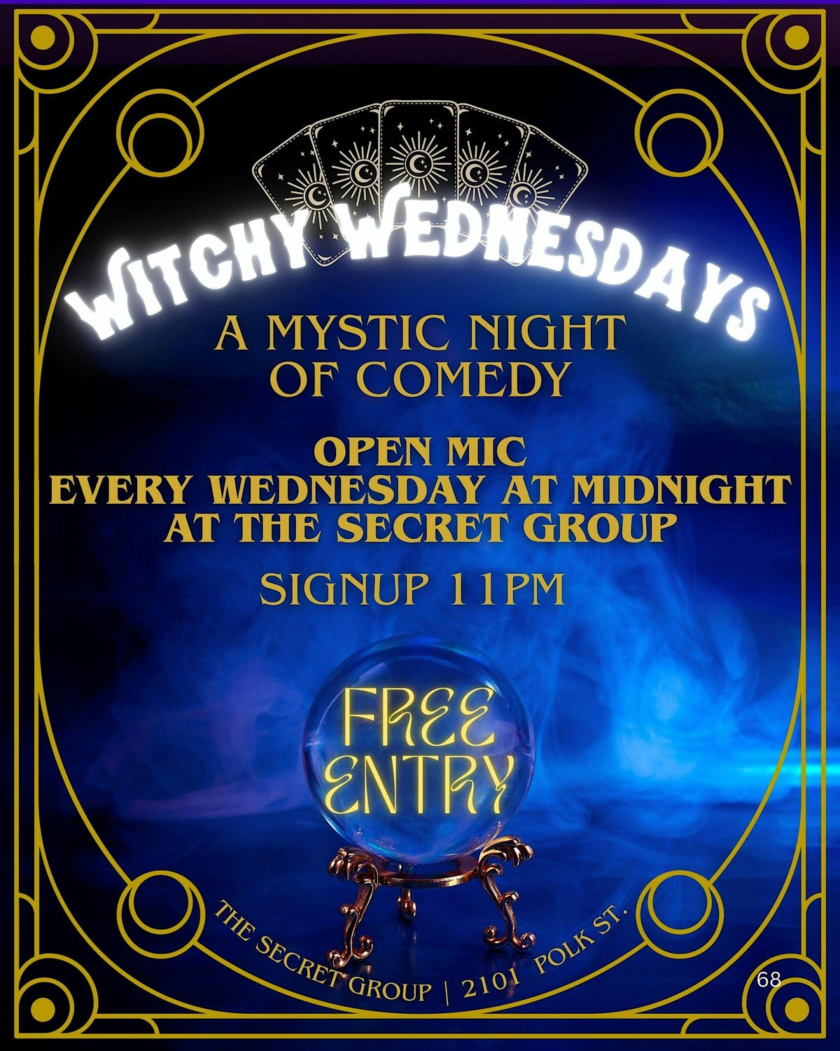Witchy Wednesdays Open Mic, 7 January | Event in Houston | AllEvents