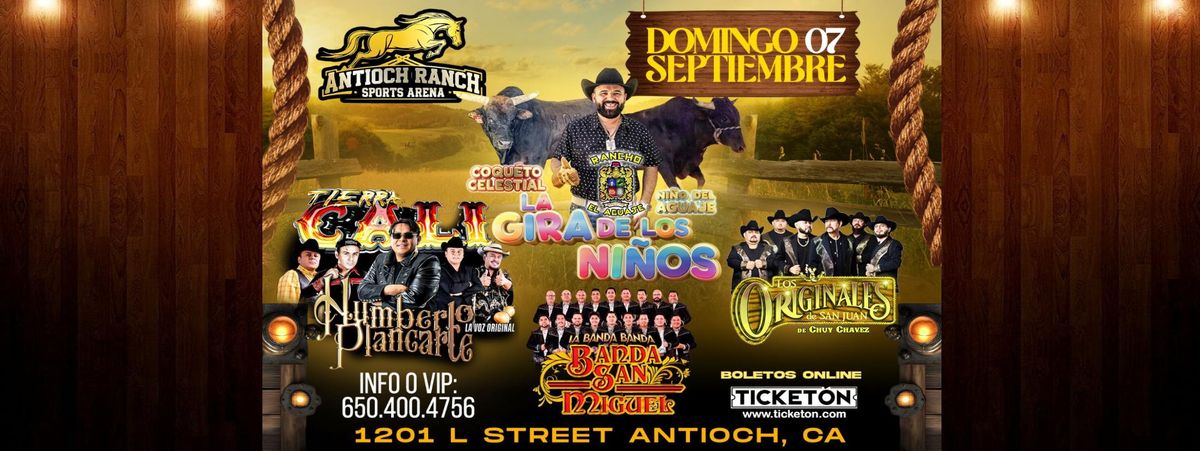 LA GIRA RANCHO EL AGUAJE - HUMBERTO PLANCARTE, TIERRA CALI & MÁS in Antioch, 7 September | Event in Antioch