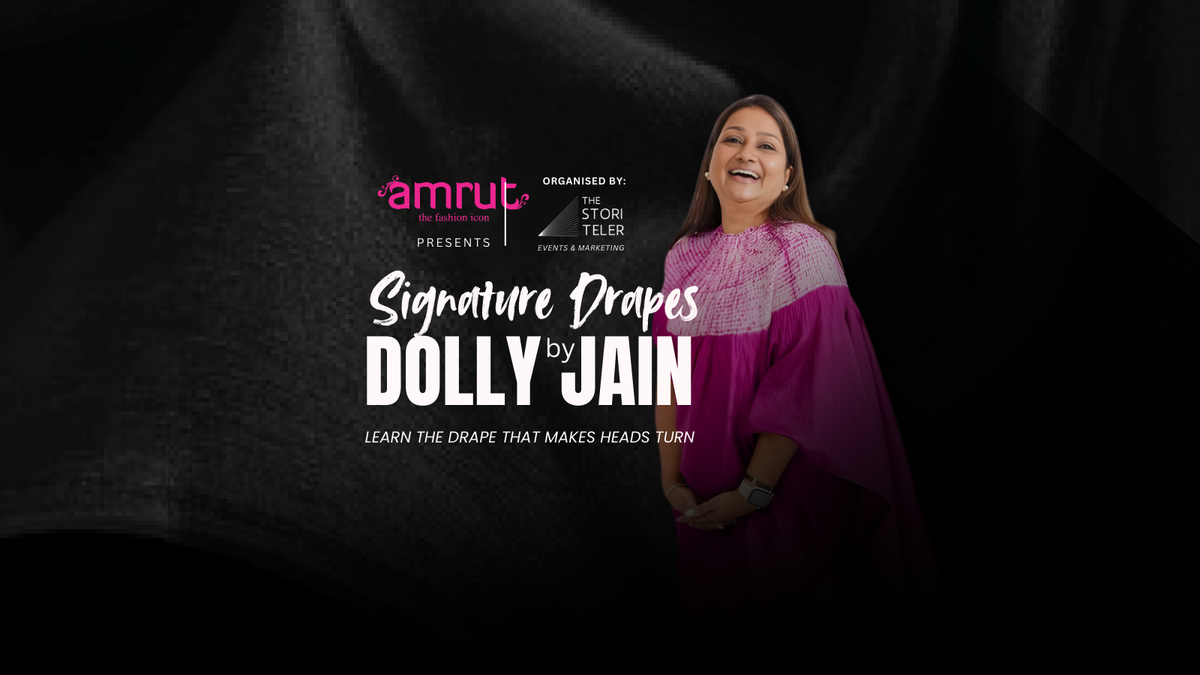 Signature Drapes By Dolly Jain, 18 December | Event in Bardoli | AllEvents