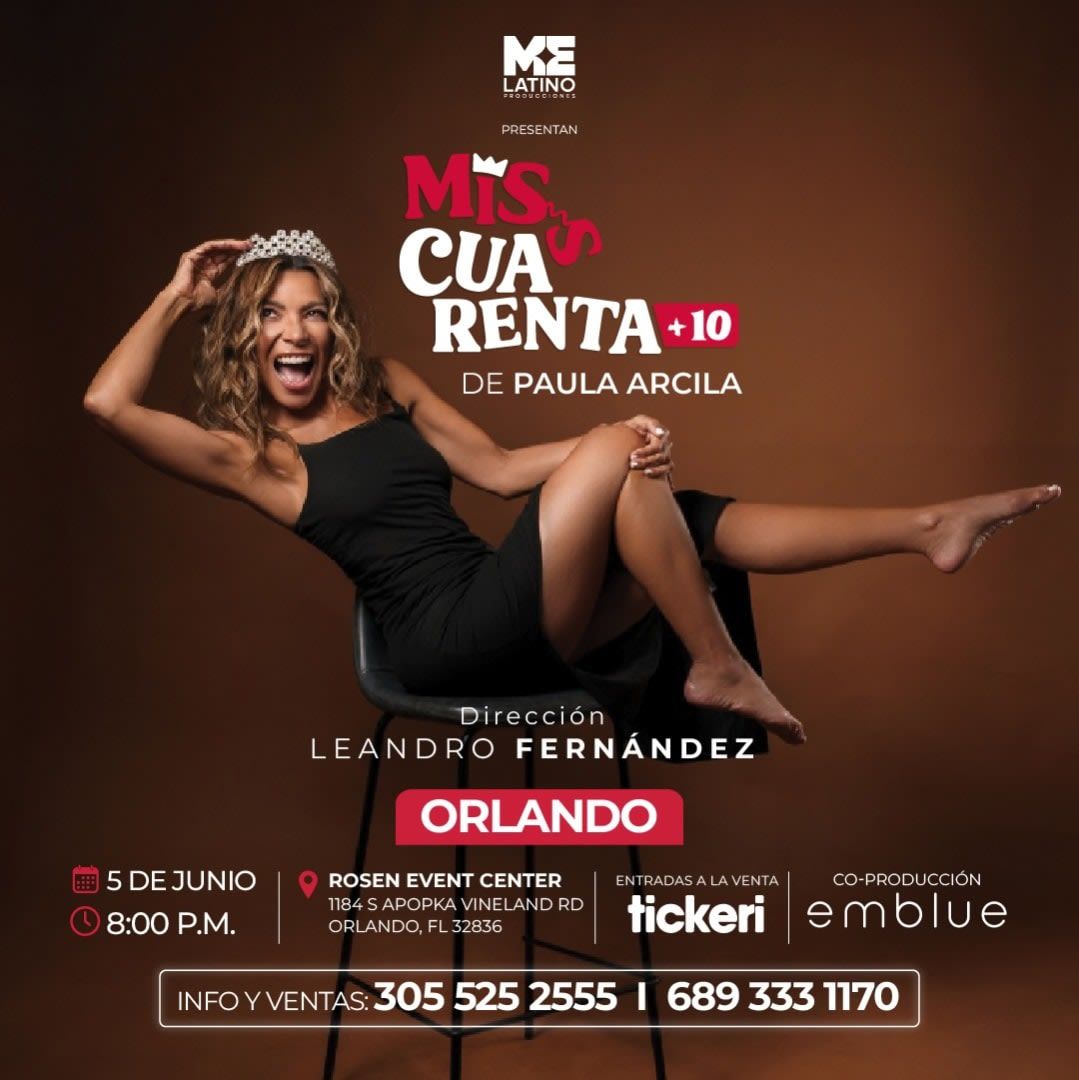 Paula Arcila, 4 June | Event in Orlando | AllEvents