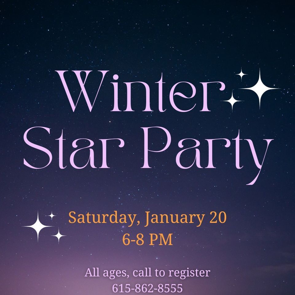 Winter Star Party, Warner Park Nature Center, Nashville, January 20