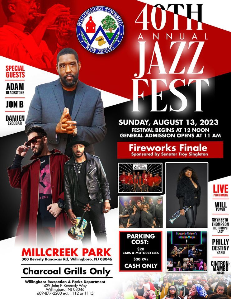 40th Anniversary Willingboro Jazz Festival , Millcreek Park, Beverly