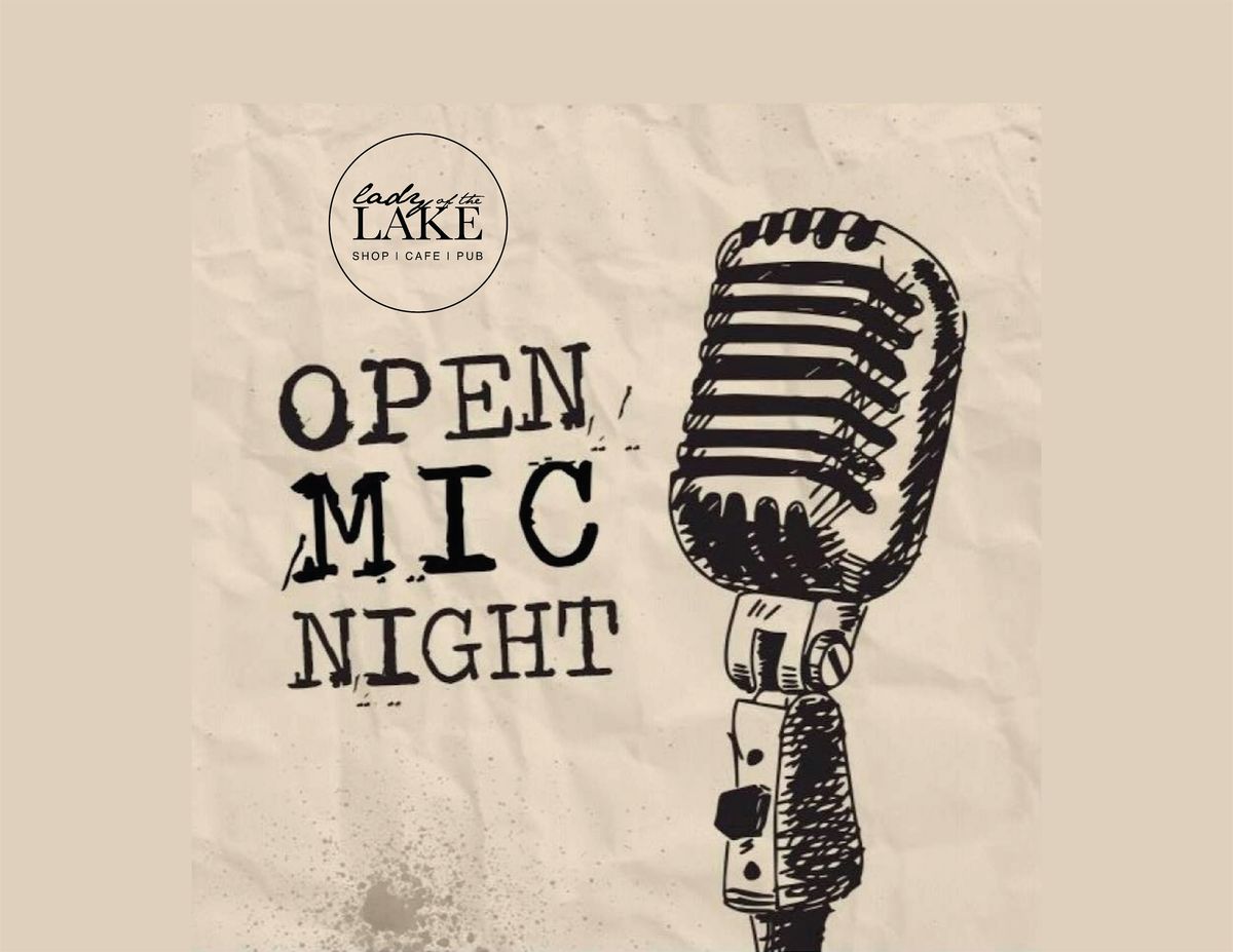 OPEN MIC NIGHT at the Lady, 2 January | Event in Brandon | AllEvents