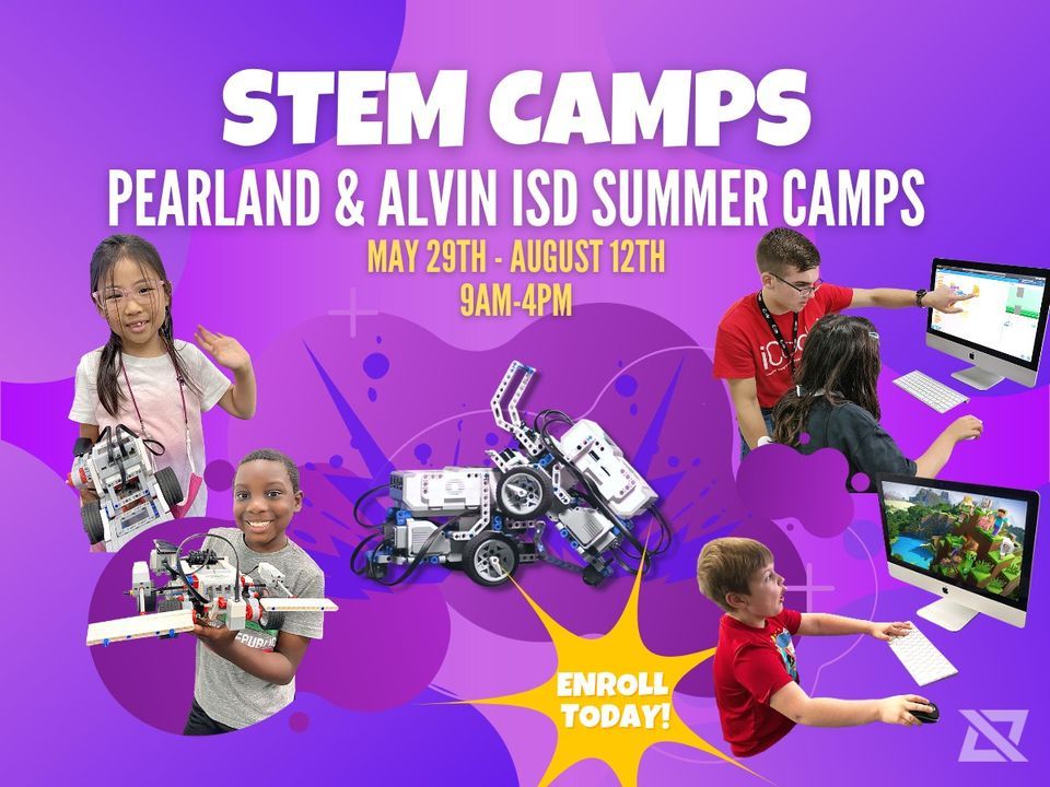 Pearland & Alvin STEM Summer Camps, iCode Pearland, 29 May 2023