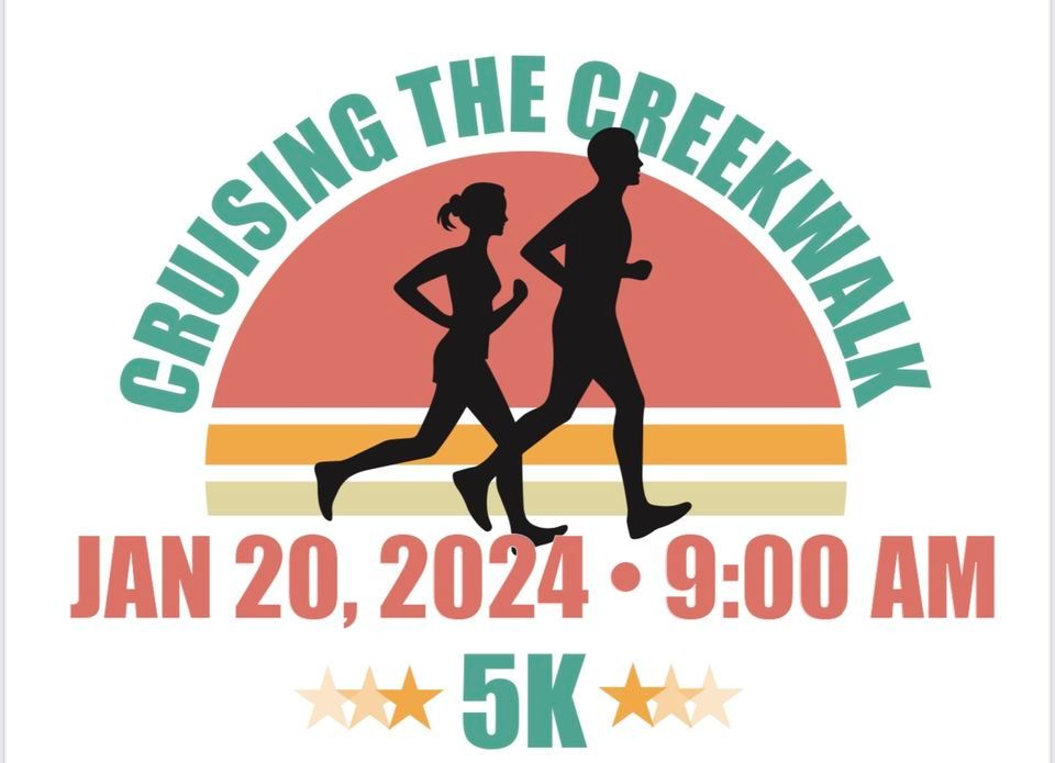 Cruising the Creekwalk 5K, Doster Center, Prattville, January 20 2025