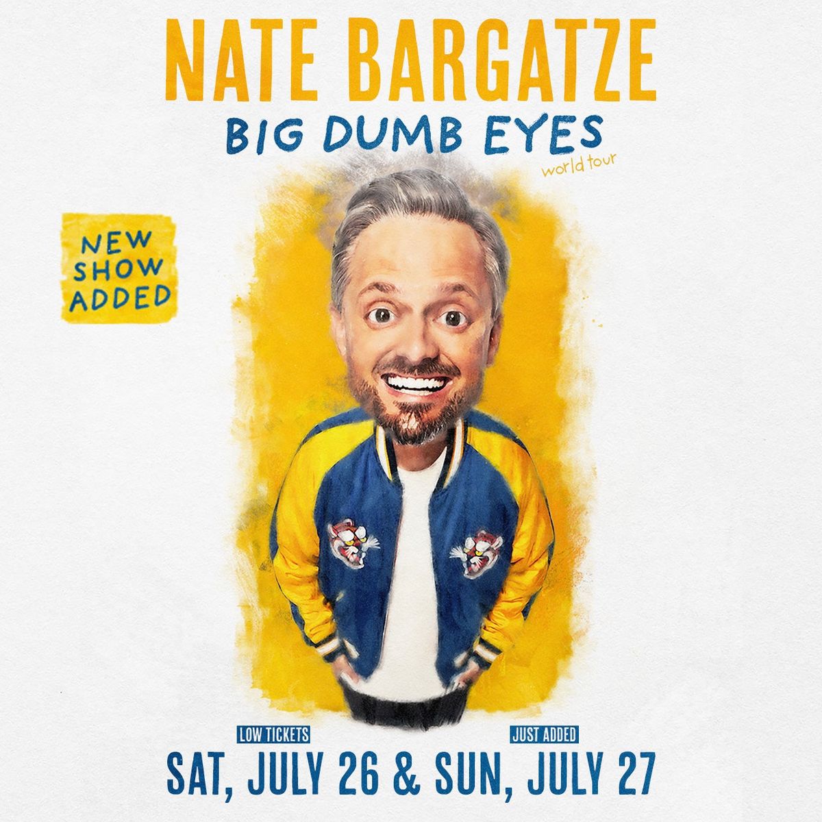 Nate Bargatze Chicago Tickets, 24 October | Event in Chicago | AllEvents