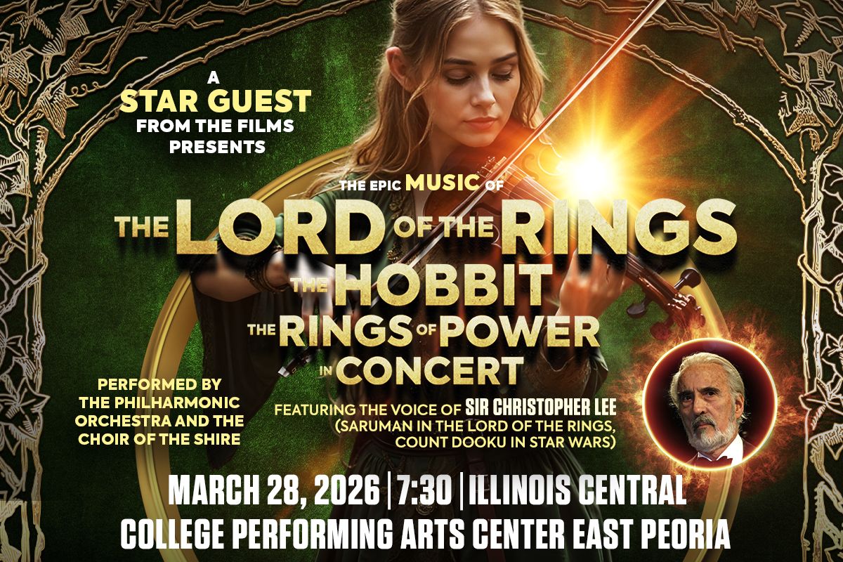The Music of Lord of the Rings, The Hobbit and Rings of Power in Concert at Colonial Theatre Laconia, 18 March