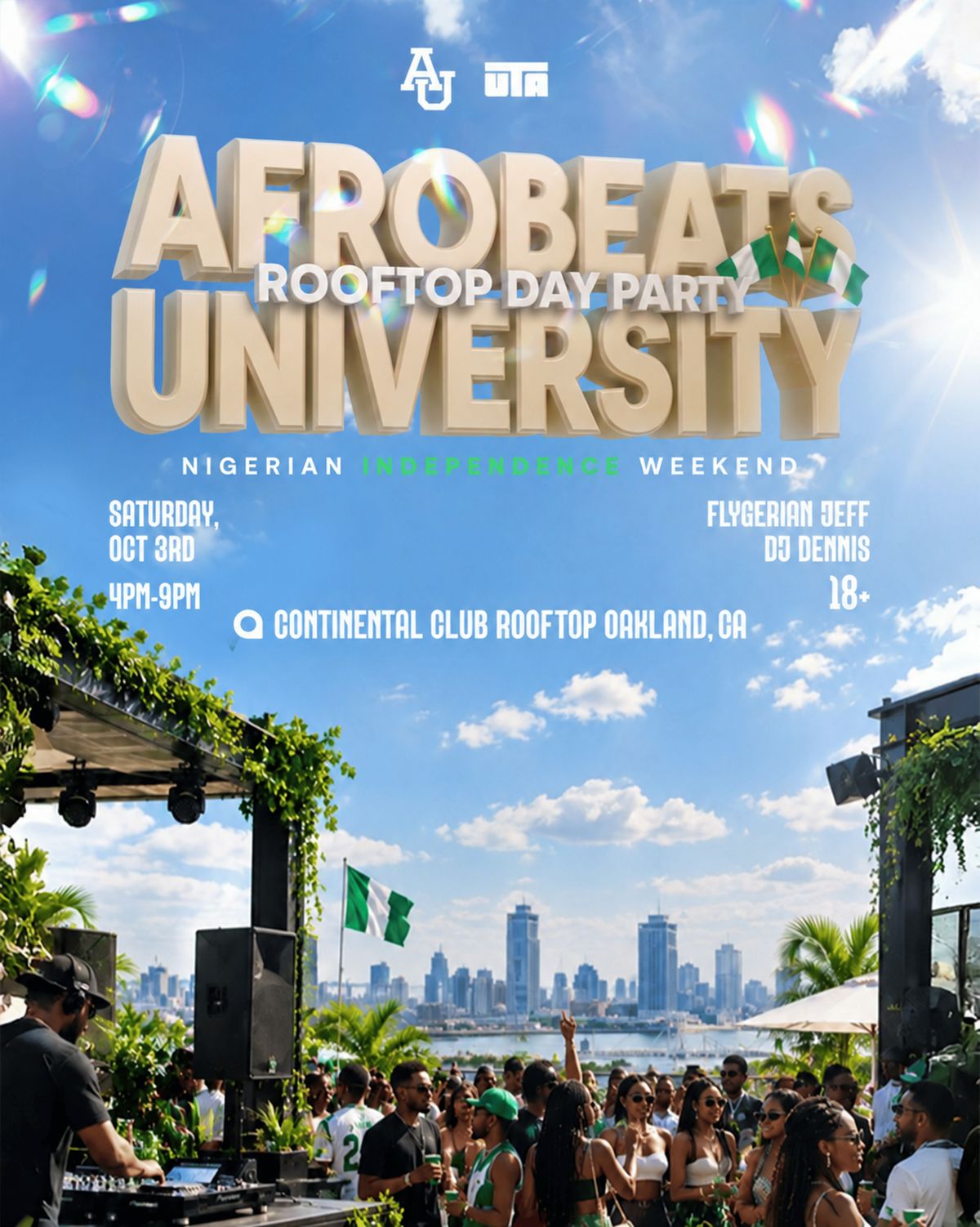 Afrobeats Rooftop Day Party