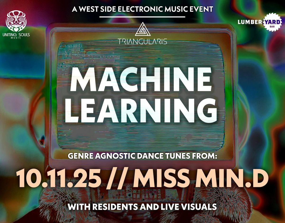 Machine Learning XI - Miss Min.D, 12 October | Event in White Center | AllEvents