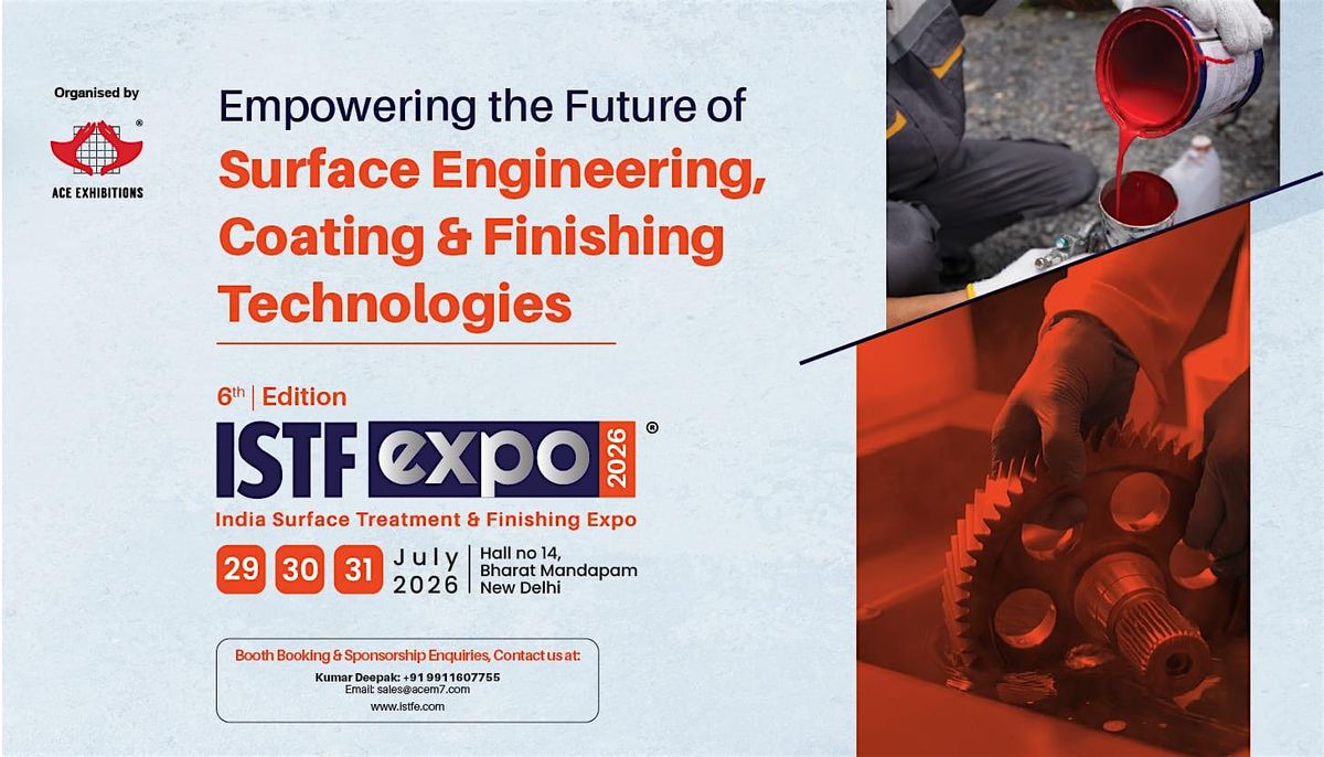 ISTF Expo 2026, 29 July | Event in New Delhi | AllEvents