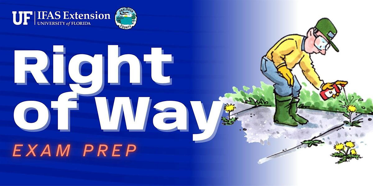 Right Of Way Exam Prep, 6 January | Event in Crestview | AllEvents