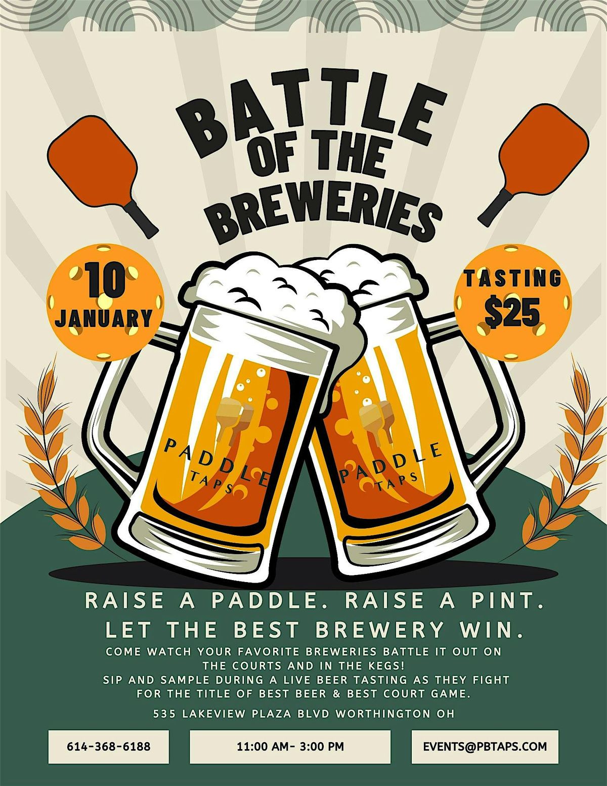 Battle of the Breweries, 10 January | Event in Worthington | AllEvents