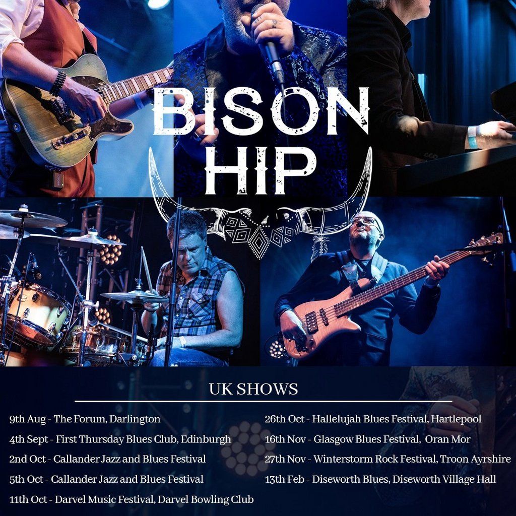 Bison Hip at the First Thursday Blues Club, 4 September | Event in Edinburgh | AllEvents