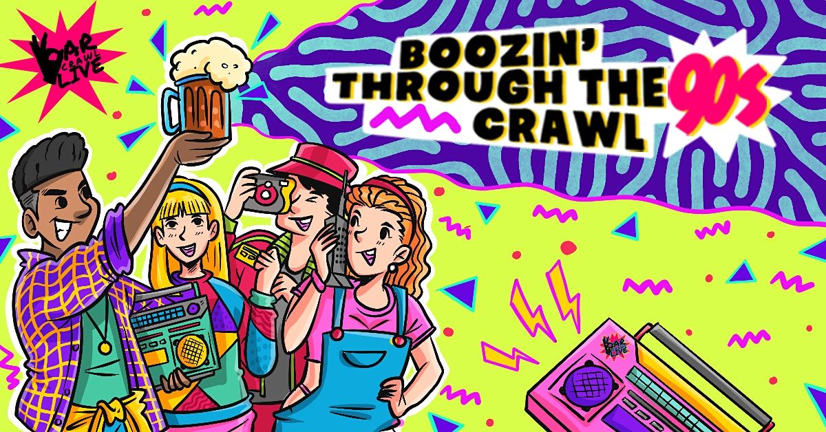 Boozin Through The 90s Bar Crawl Hoboken Nj Venue List On Barcrawllive Com Hoboken April 9 2022 Allevents In Halloween Themed Events Nj 2022