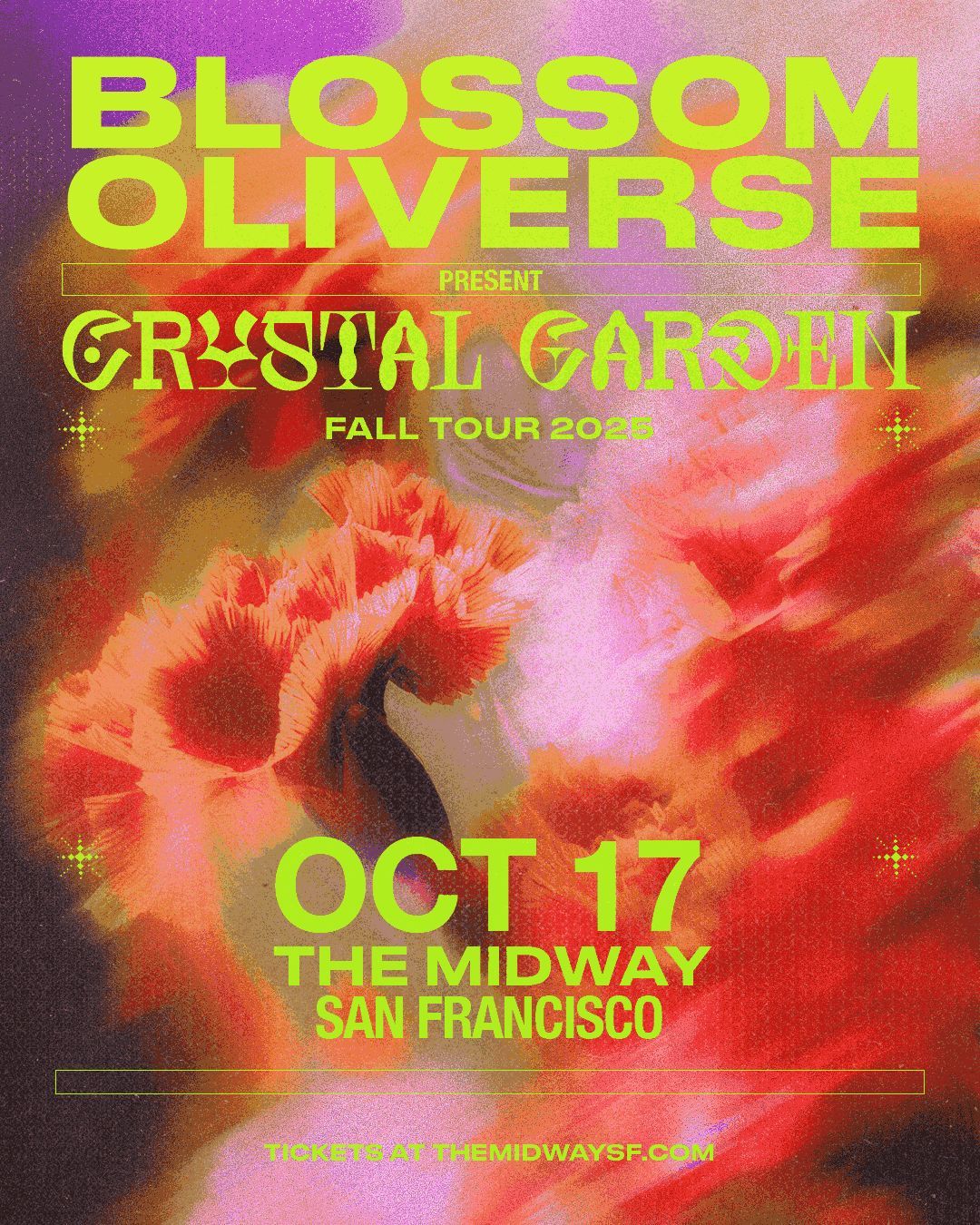 Blossom and Oliverse at The Midway - San Francisco, 17 October | Event in San Francisco | AllEvents