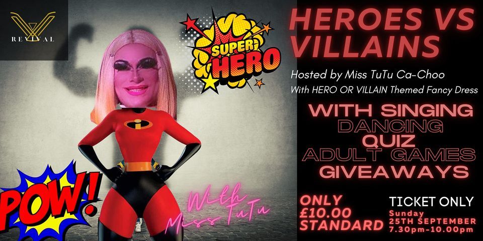 Miss TuTus Heroes Vs Villains, Regent 