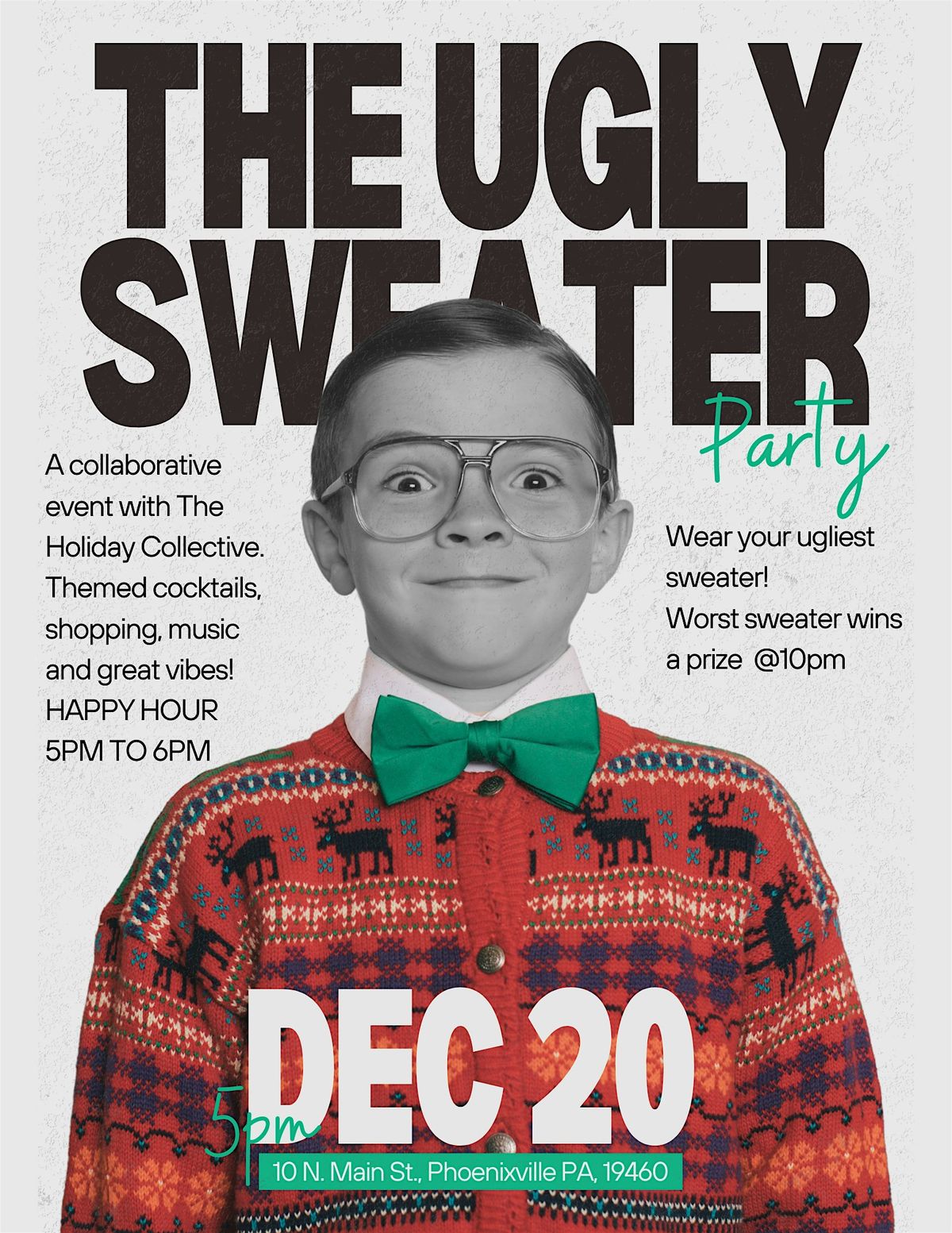 The Ugly Sweater Party II, 20 December | Event in Phoenixville | AllEvents