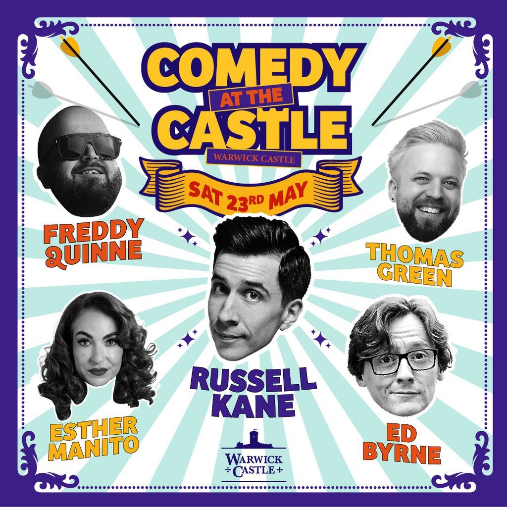 Comedy at the Castle: Saturday Night with Russell Kane + more!, 23 May | Event in Warwick | AllEvents