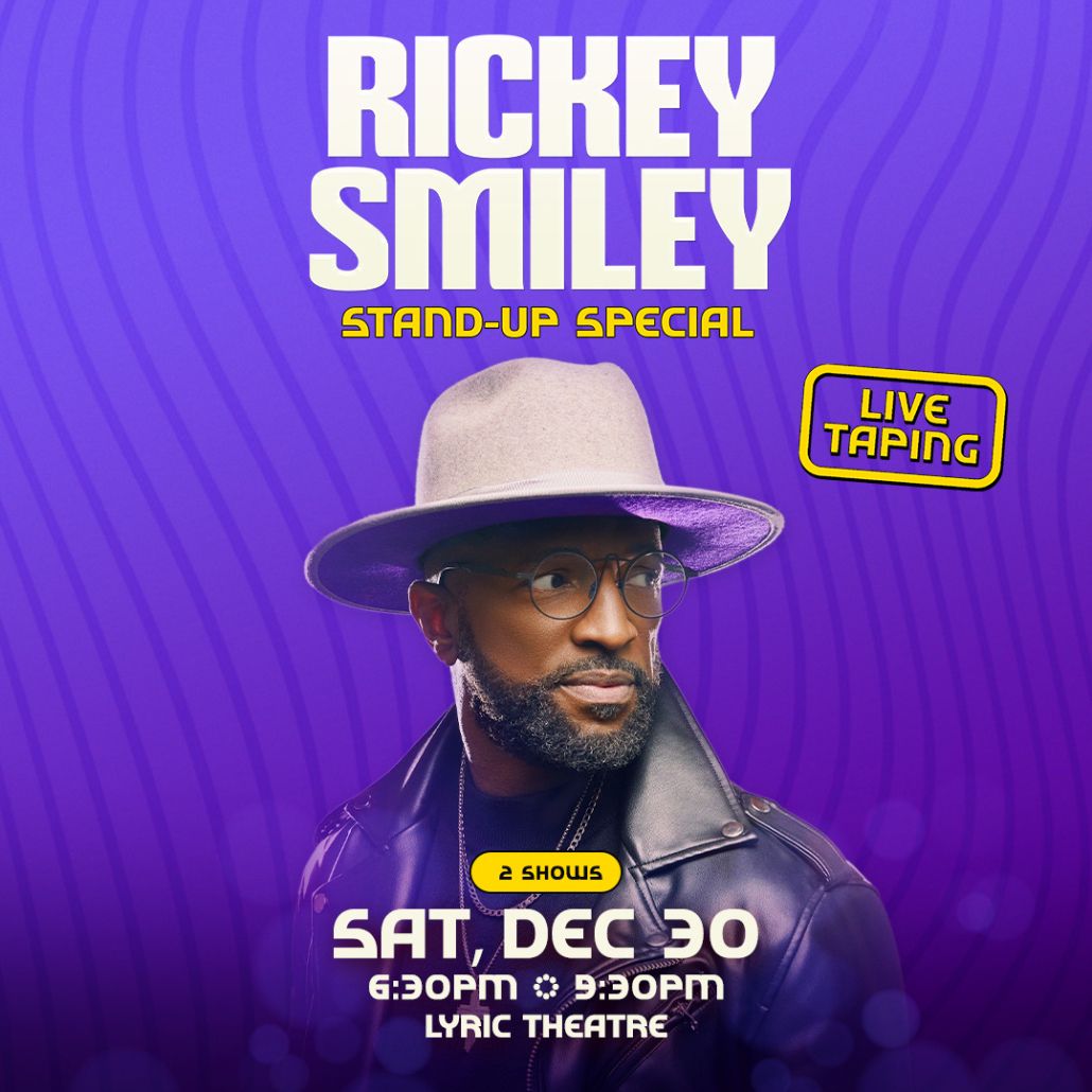 Rickey Smiley, Beau Rivage Theatre, Biloxi, 15 November to 12 January ...