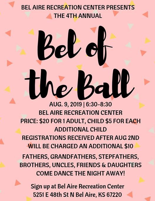 Bel of the Ball 2019, Bel Aire Recreation Center, Kechi, August 9 2019