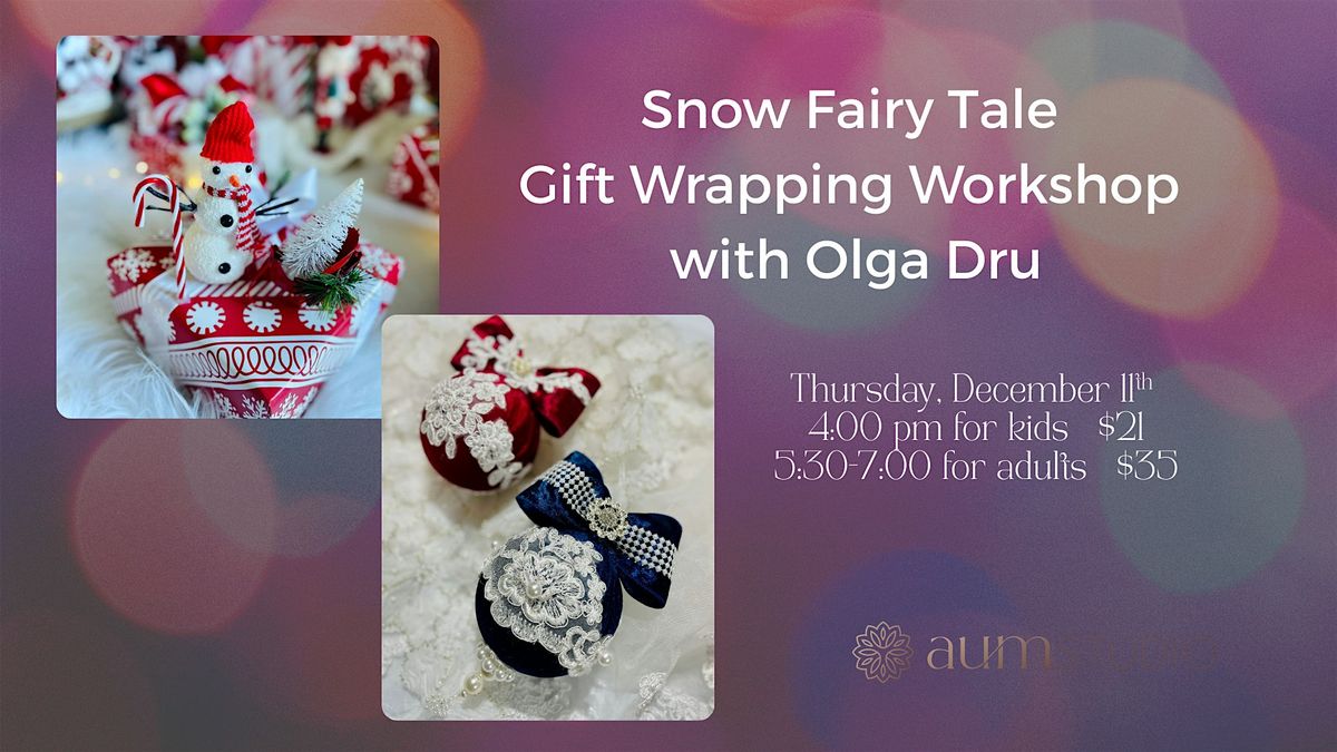 Gift wrapping workshop for children, 11 December | Event in Alpharetta | AllEvents
