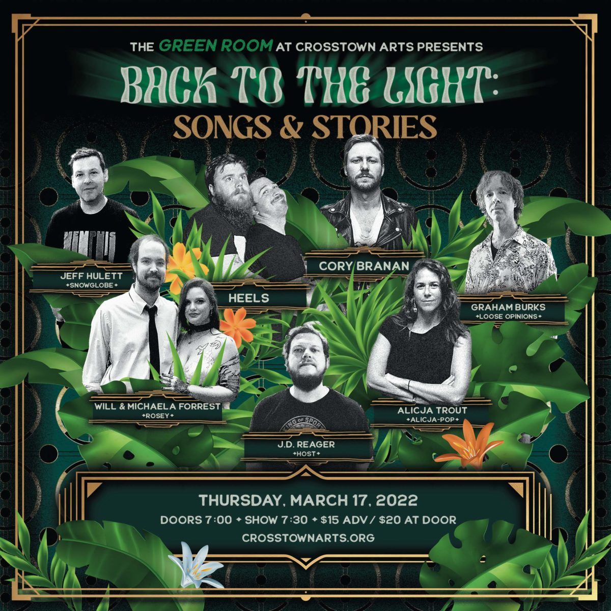 Cory Branan at Wills Pub, 20 February | Event in Orlando | AllEvents