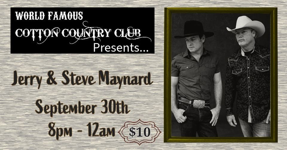 Jerry & Steve Maynard Cotton Country Club, Cotton Country Club