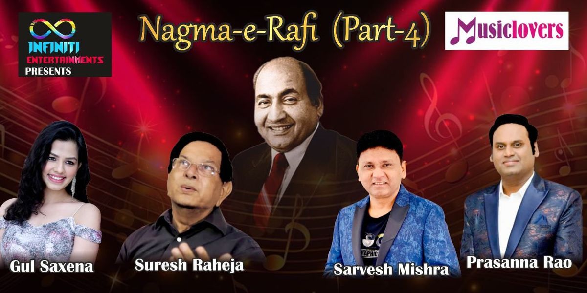 Nagma-E-Rafi (Part-4), 31 July | Event in Mumbai | AllEvents