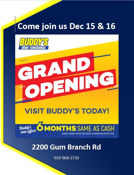 Buddys Home Furnishings Grand Opening, 2200 Gum Branch Rd, Jacksonville
