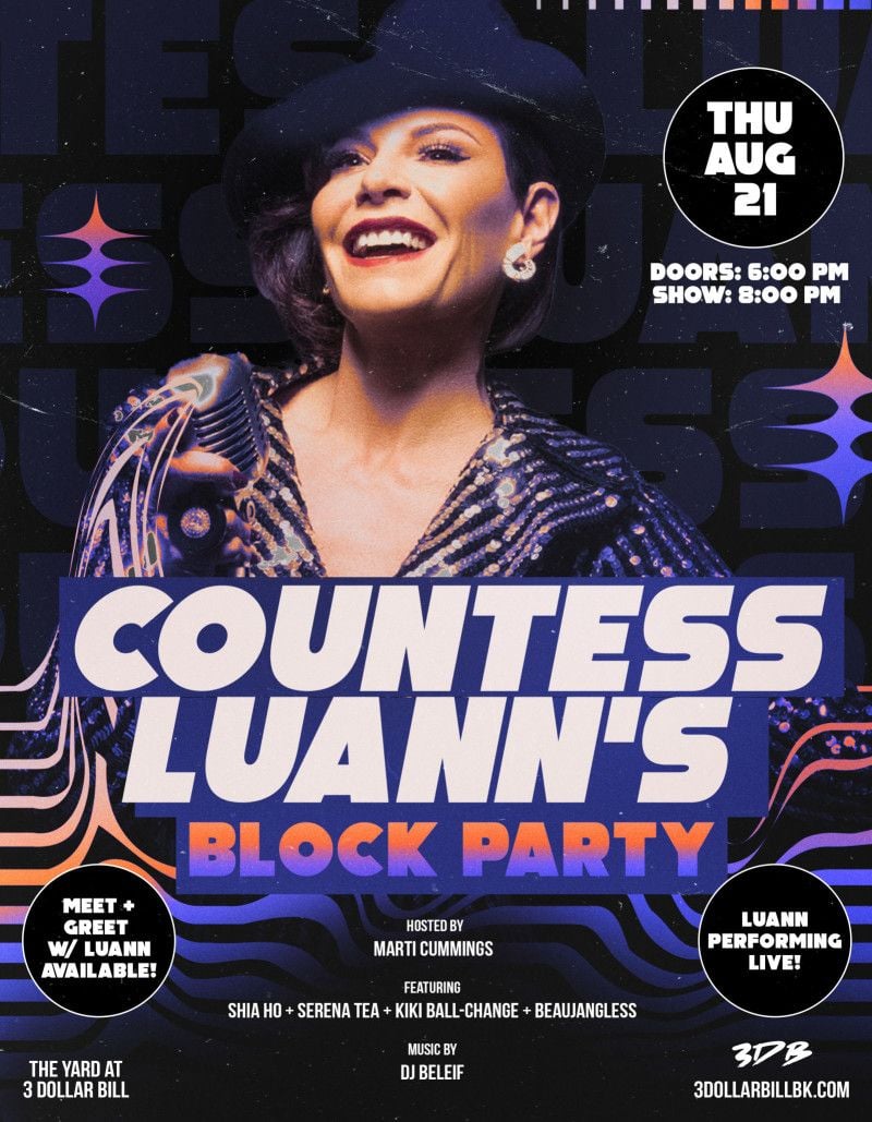 Countess Luann at Showbox at the Market, 7 November | Event in Seattle | AllEvents