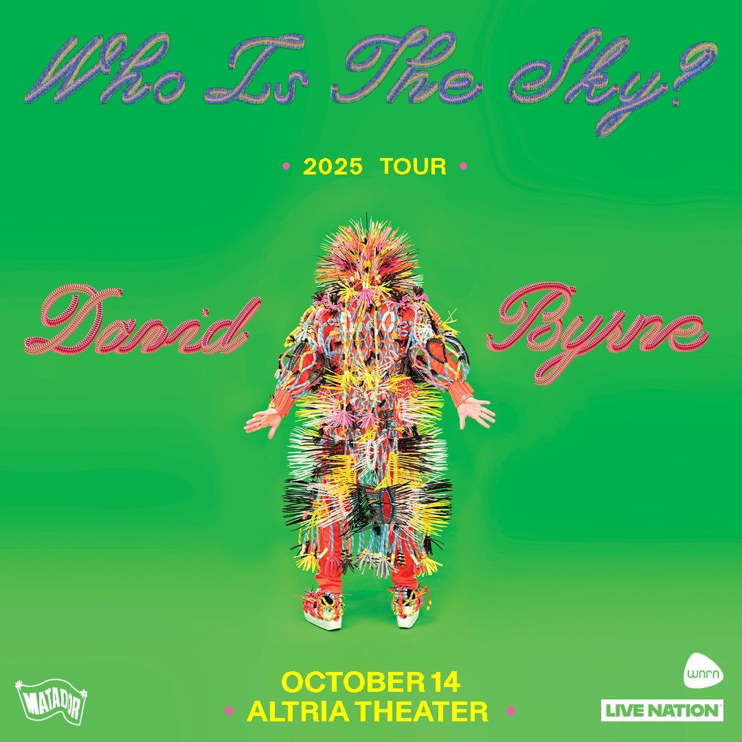 David Byrne at Wexner Center for the Arts - Mershon Auditorium, 17 September | Event in Columbus | AllEvents