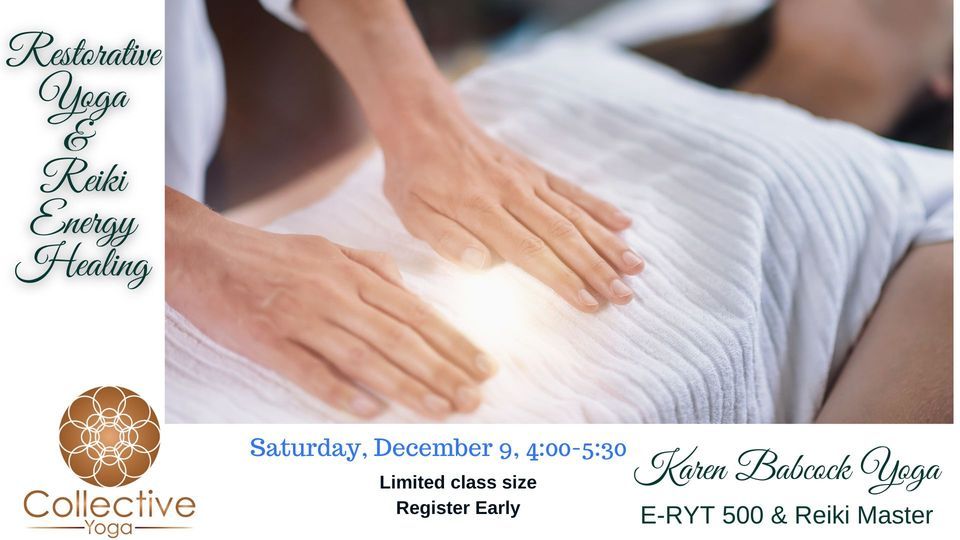 Restorative Yoga and Reiki Healing, Collective Yoga, Virginia Beach