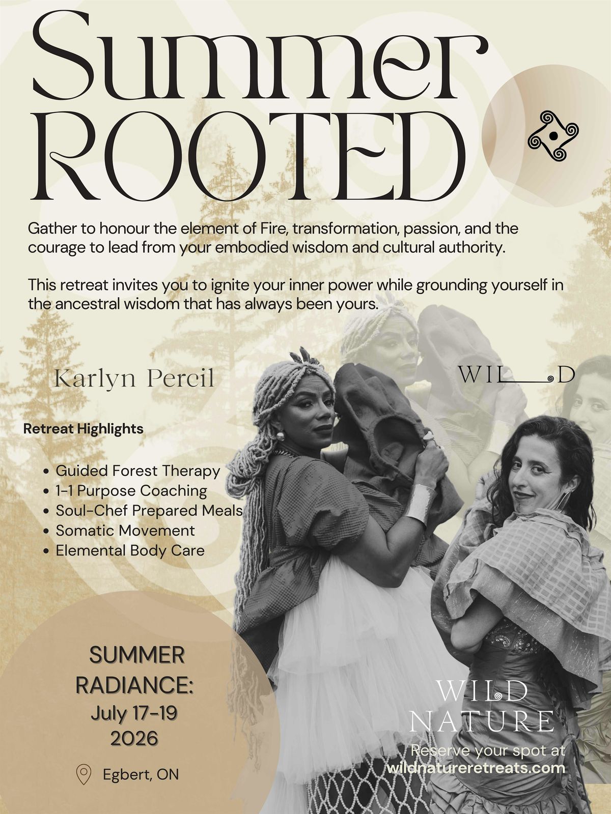 Sistertalk Retreats - SUMMER RADIANCE: FIRE Element Retreat, 17 July | Event in Egbert | AllEvents