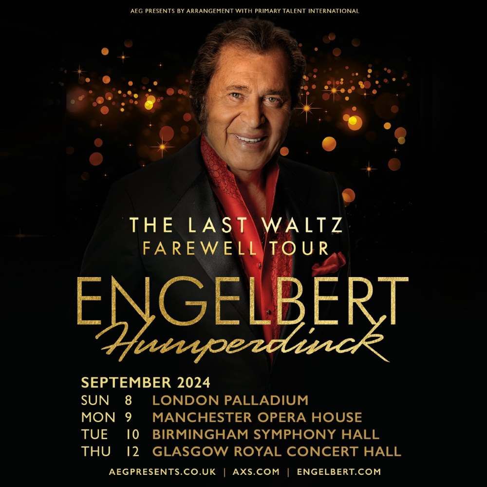 Engelbert Humperdinck at Bergen Performing Arts Center, 10 December | Event in Englewood | AllEvents