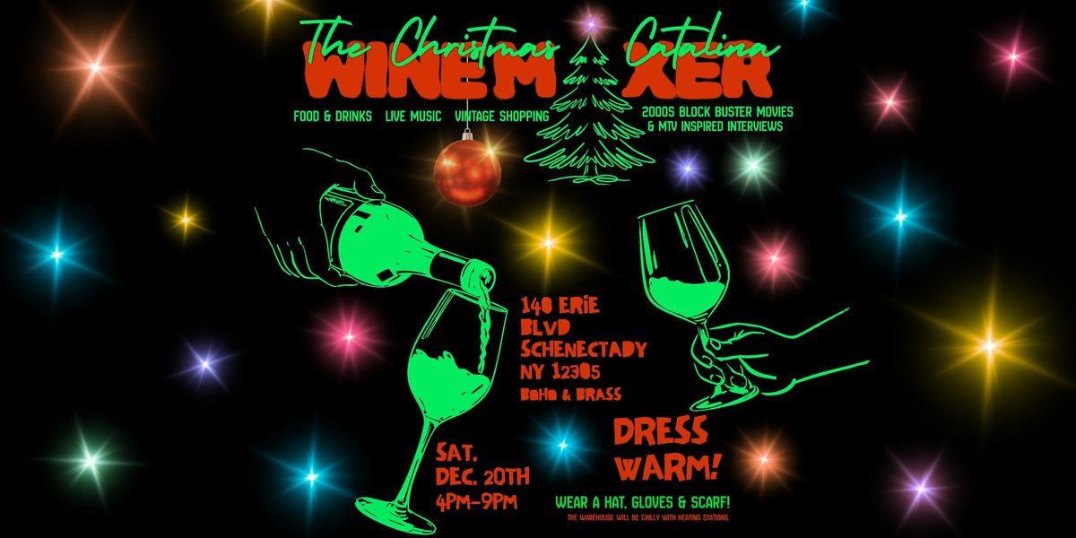 The Christmas Catalina Wine Mixer, 20 December | Event in Schenectady | AllEvents
