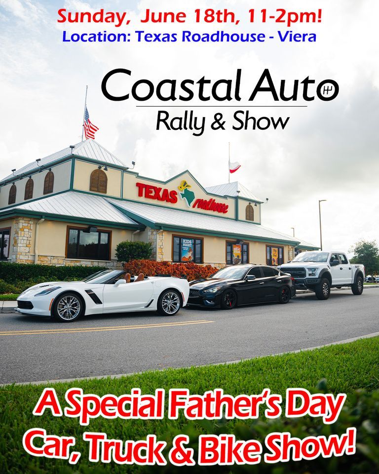 Fathers Day car, truck & bike show!, Texas Roadhouse (Rockledge, FL
