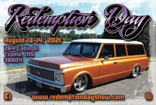 Redemption Day 21 264 Cabin Dr Tupelo Ms 304 0414 United States August 13 To August 14 Allevents In