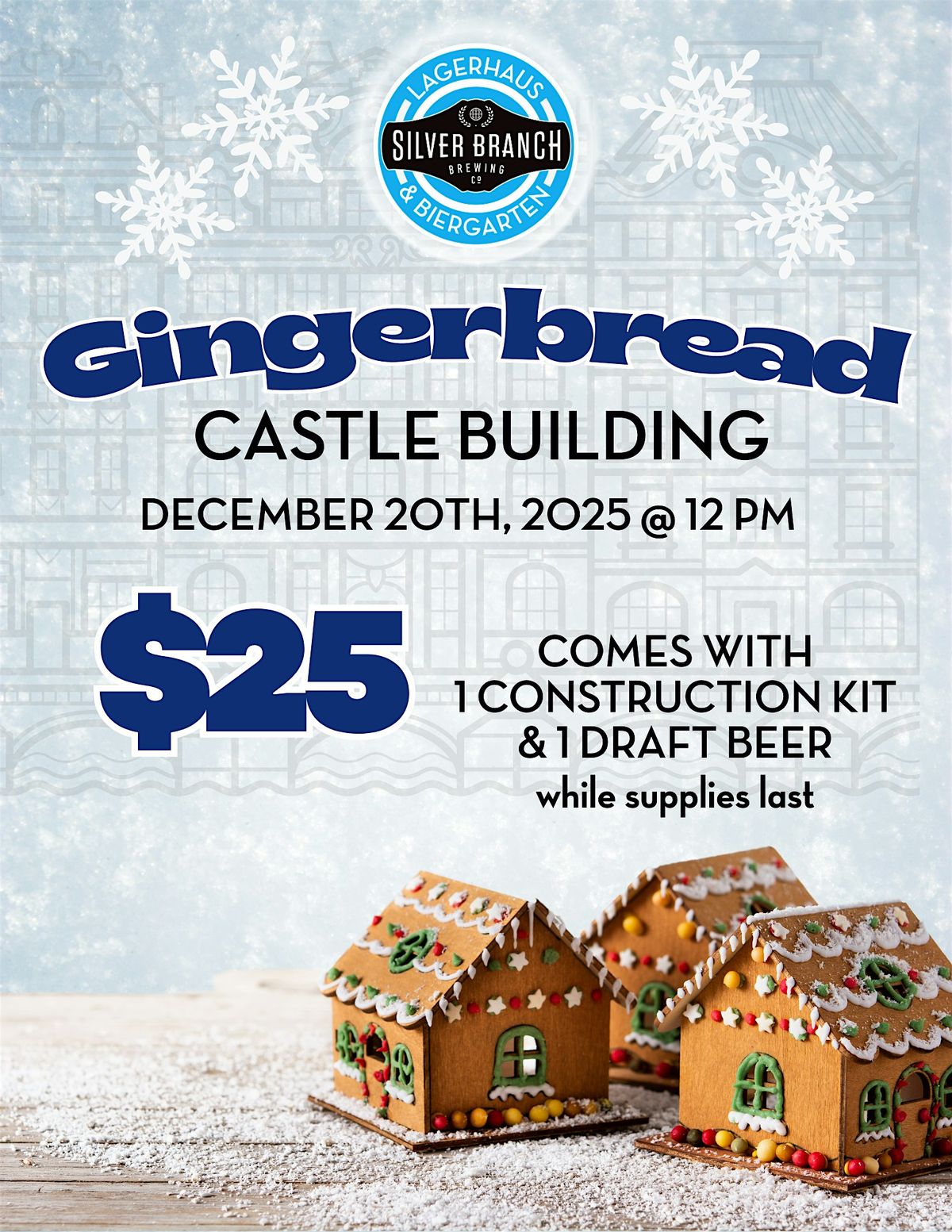 Gingerbread Castle Building, 20 December | Event in Silver Spring | AllEvents