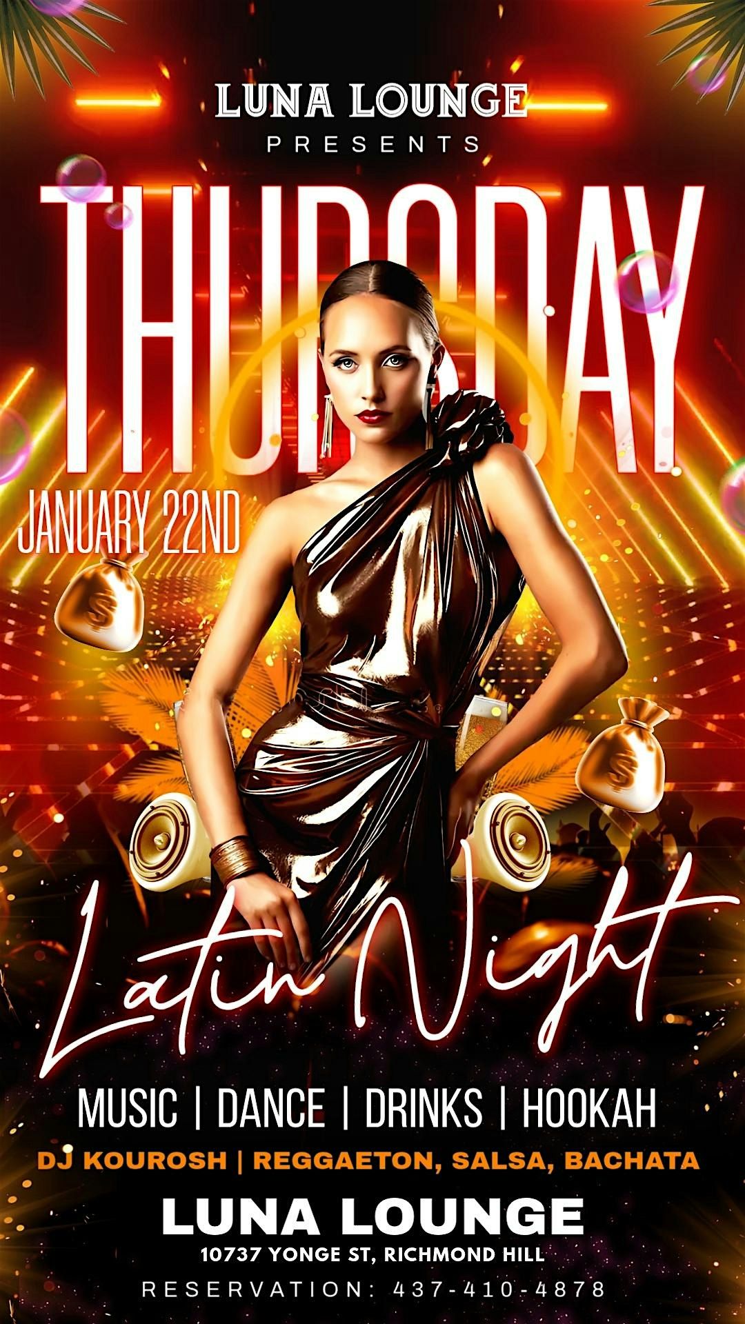 Thursdays Latin Night at Luna Lounge Toronto