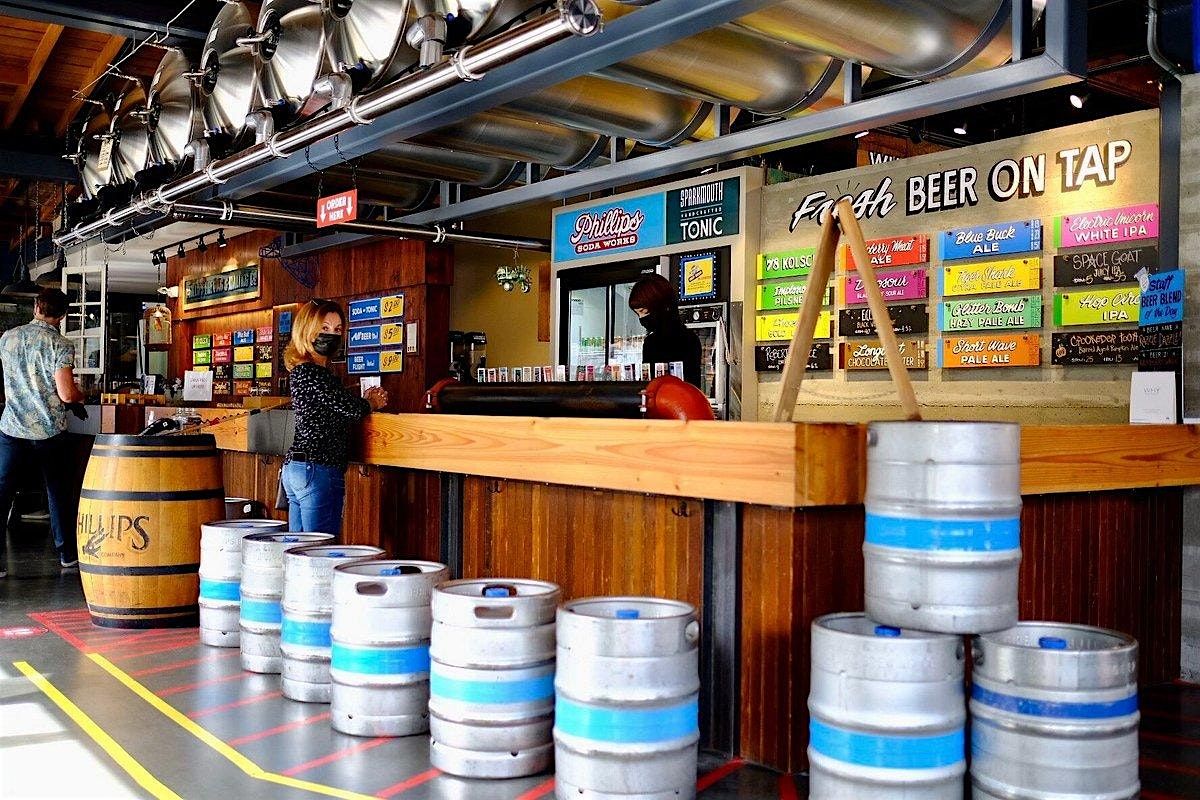 EO Vancouver Island | Behind the Brew: A Private Tour of Phillips Brewing &