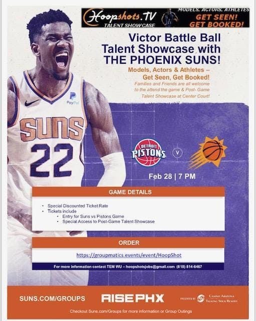 Phoenix Suns Street Team Talking Stick Resort Phoenix February 28 Allevents In