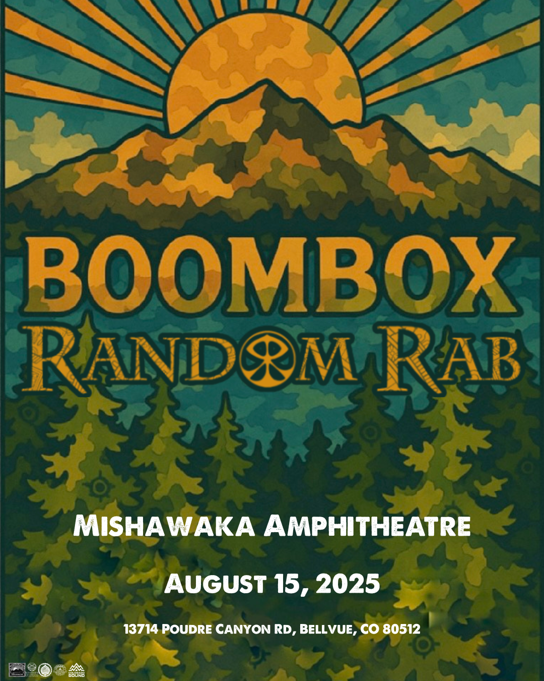 BoomBox and Random Rab at Mishawaka Amphitheatre, 15 August | Event in Bellvue | AllEvents