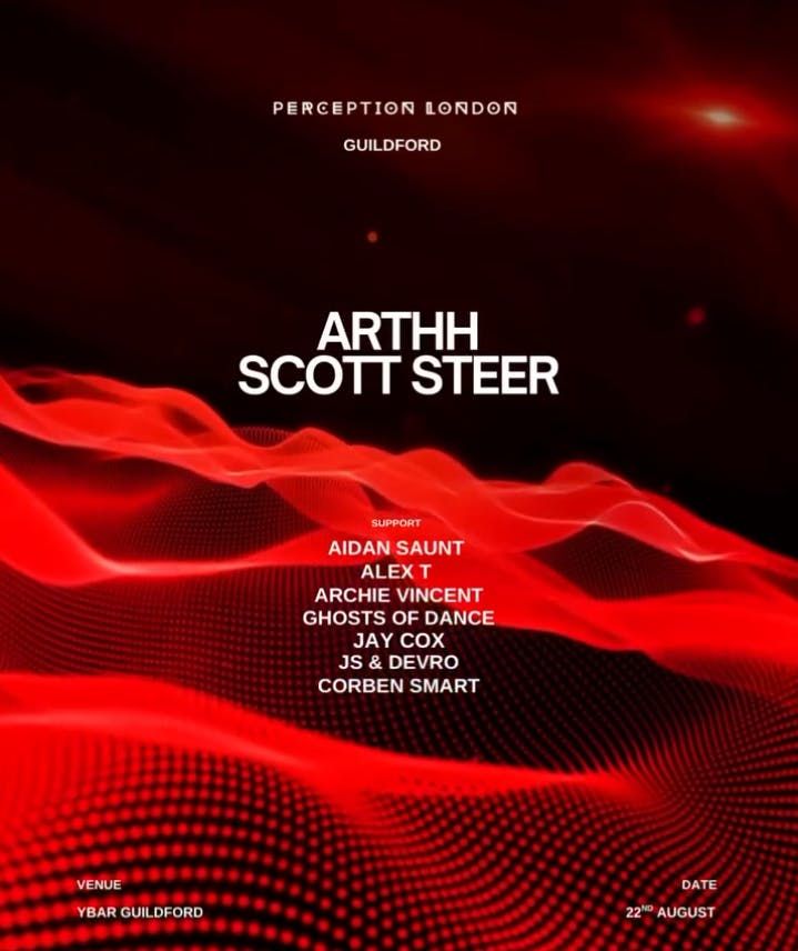 PERCEPTION - Y Bar Guildford, 22 August | Event in Guildford | AllEvents