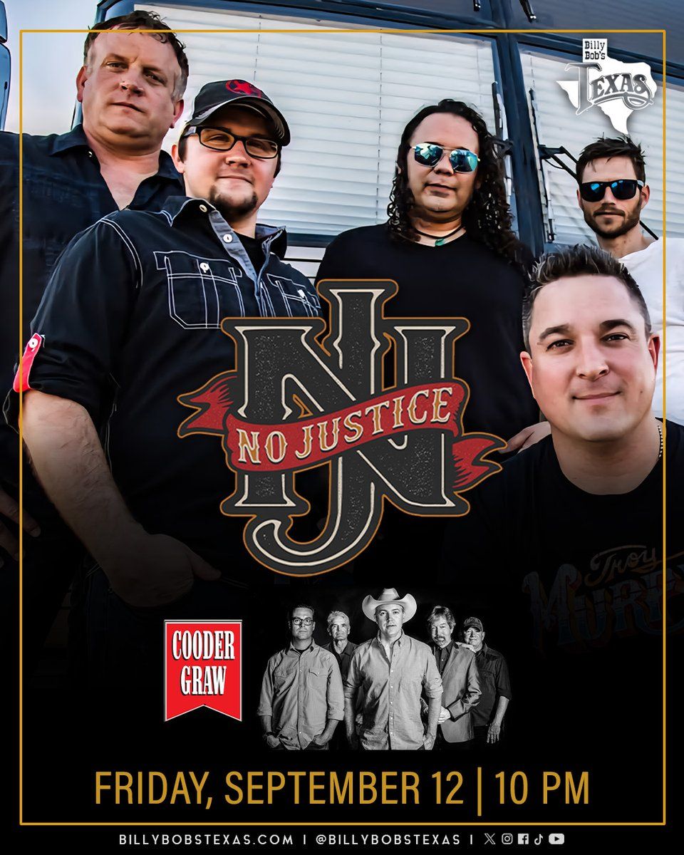 No Justice & Cooder Graw, 11 September | Event in Fort Worth | AllEvents