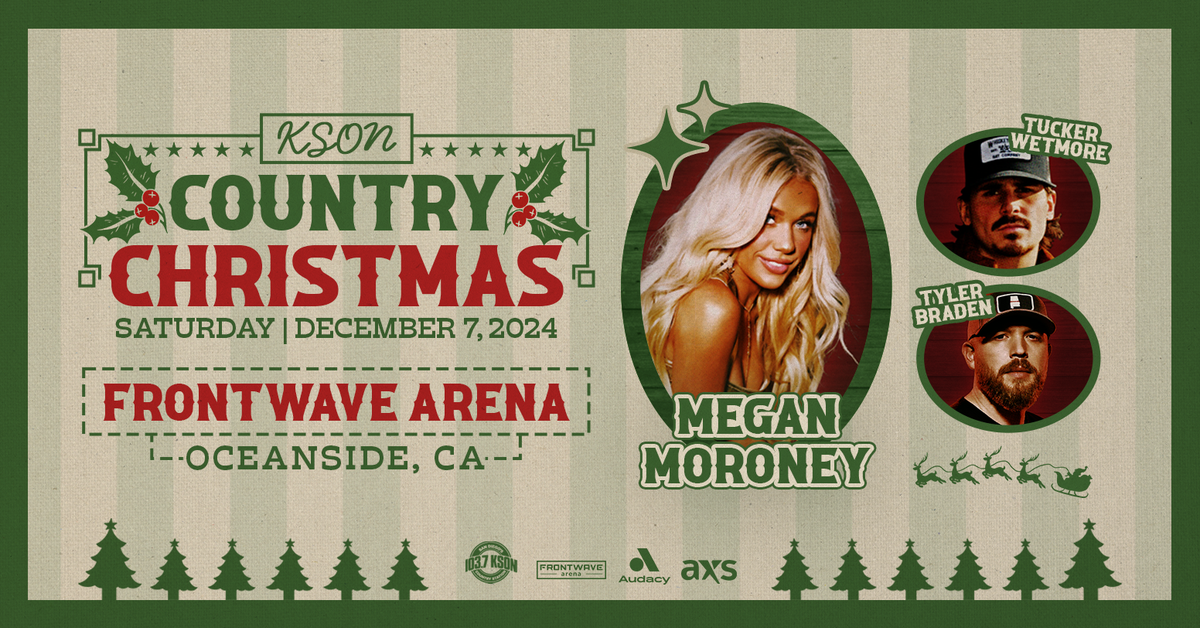 KSON Country Christmas at Frontwave Arena, 6 December | Event in Oceanside | AllEvents