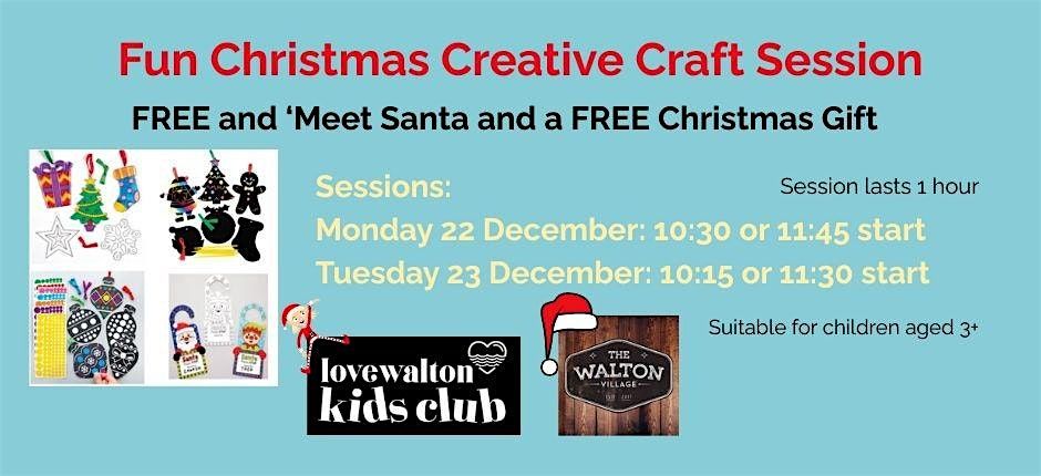 Love Walton Kids Club  - Christmas CRAFT Club 11:30AM, 23 December | Event in Walton-on-Thames | AllEvents