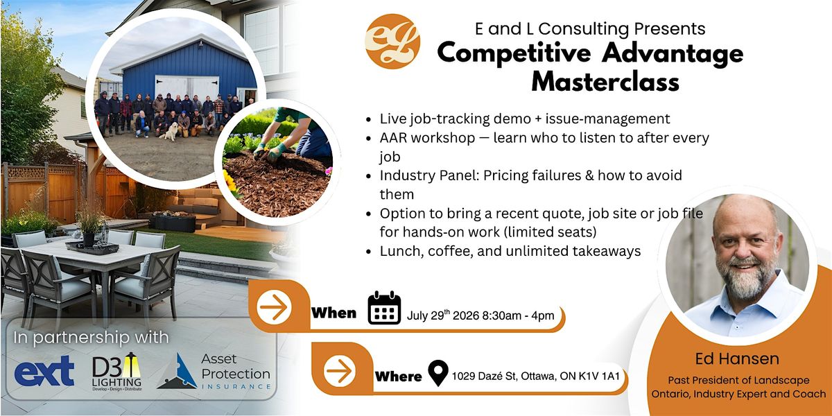 Competitive Advantage Masterclass