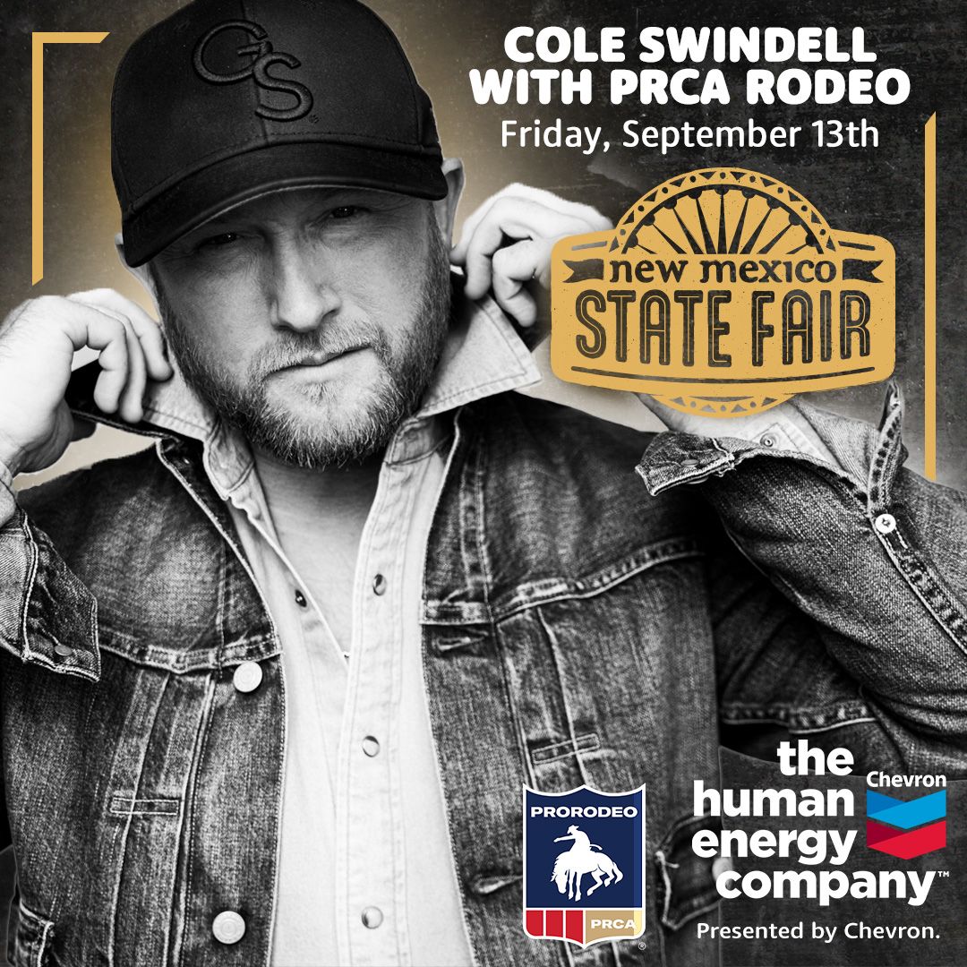 Cole Swindell & Chevron PRCA Rodeo, New Mexico State Fairgrounds ...