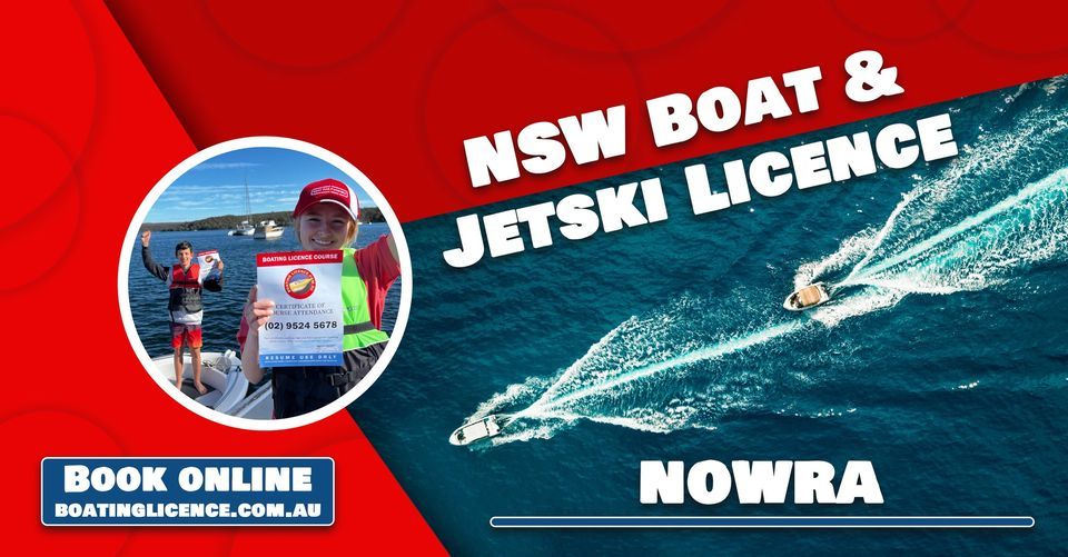 Nowra Boat & Jetski Licence, Nowra Ex Serviceman's Club, 22 October